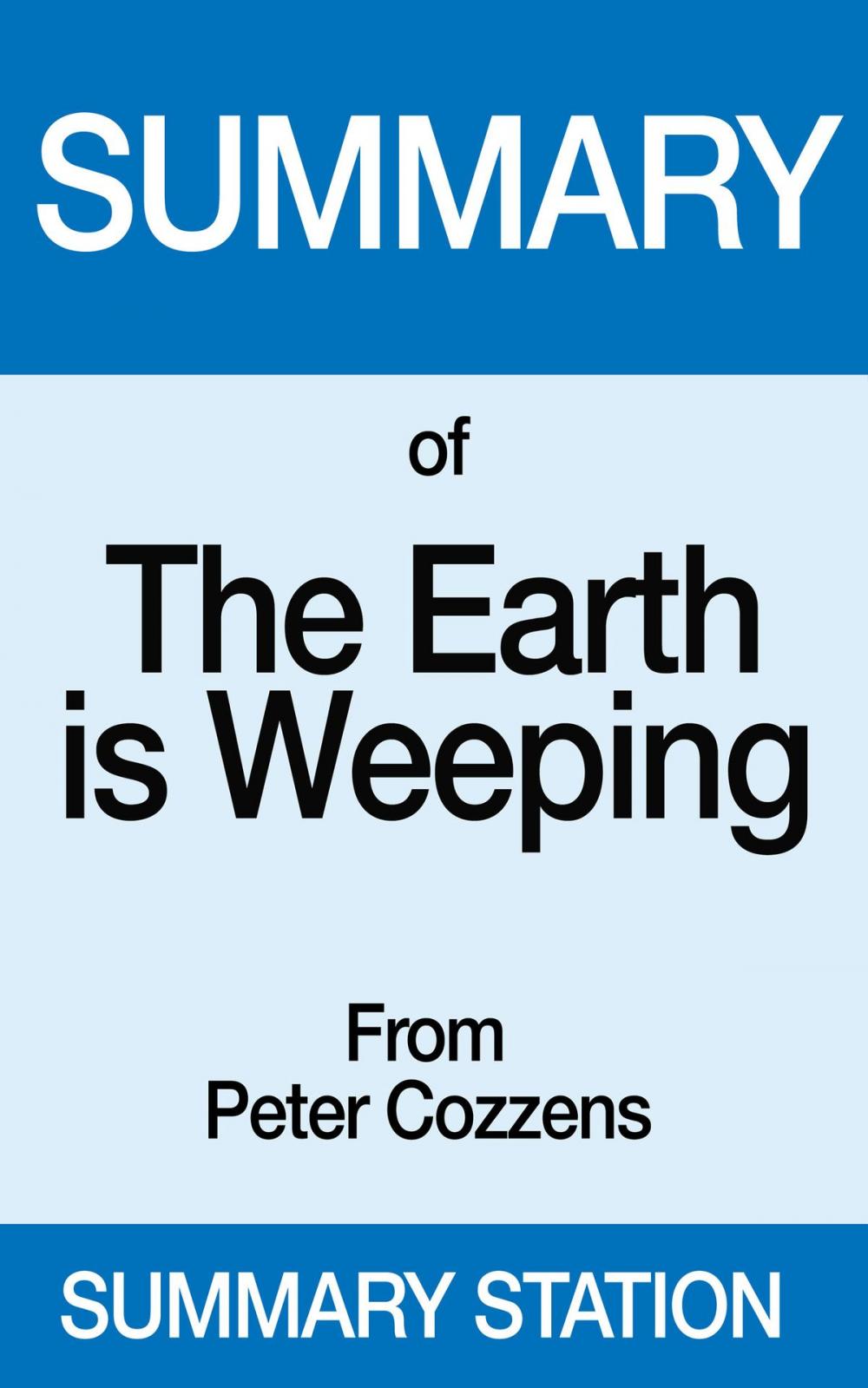 Big bigCover of The Earth is Weeping | Summary