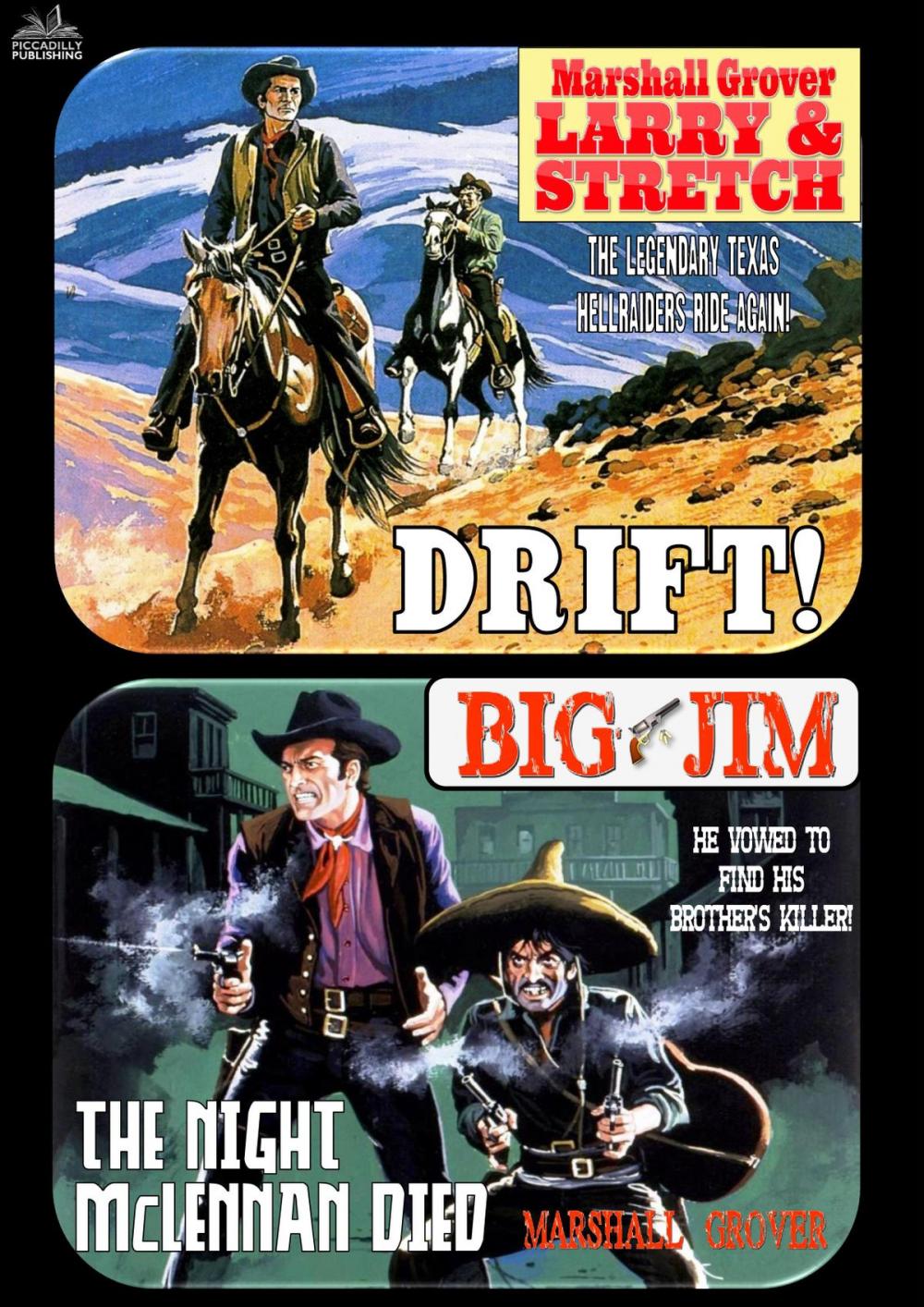 Big bigCover of Marshall Grover Double Edition #1: Drift! / The Night McLennan Died