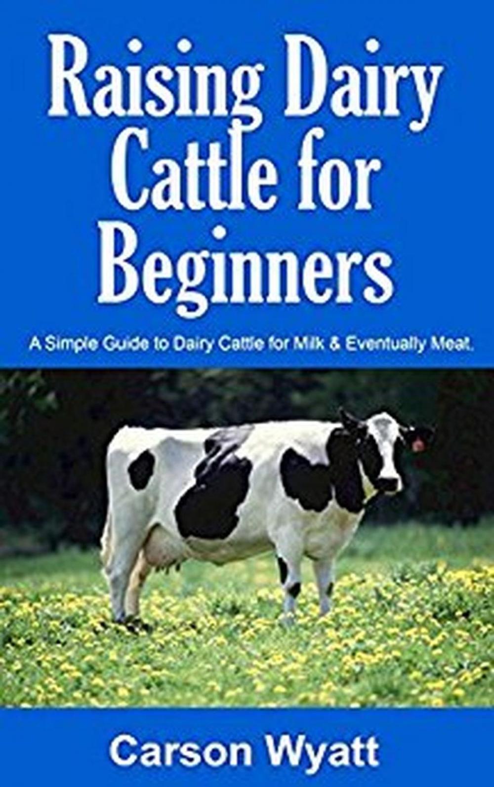 Big bigCover of Raising Dairy Cattle for Beginners: A Simple Guide to Dairy Cattle for Milk & Eventually Meat