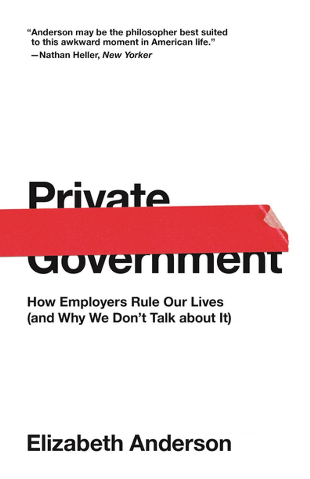 Big bigCover of Private Government