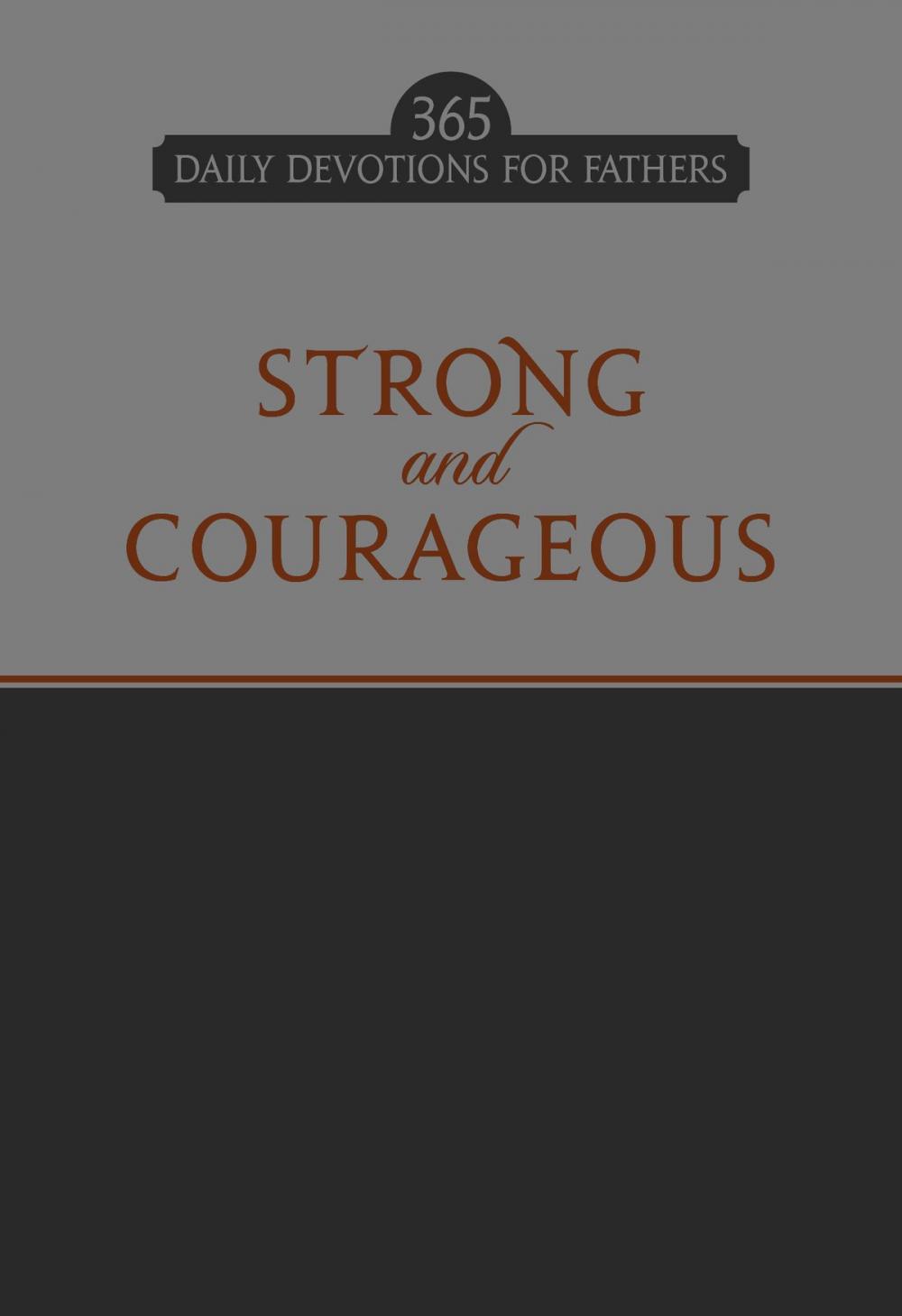 Big bigCover of Strong and Courageous