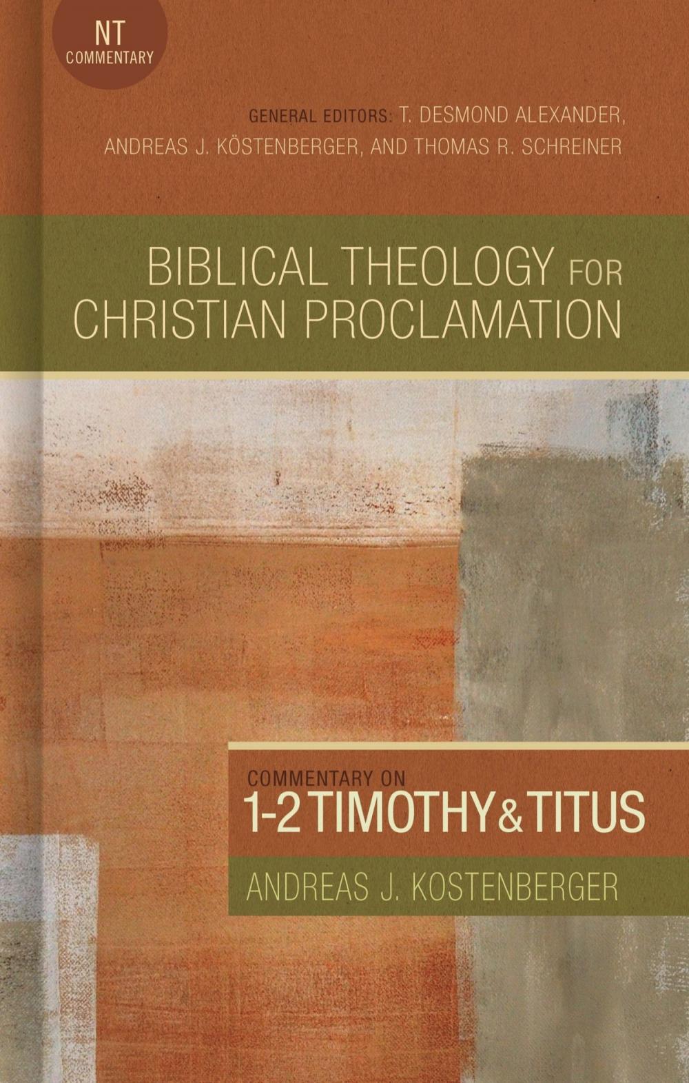 Big bigCover of Commentary on 1-2 Timothy and Titus