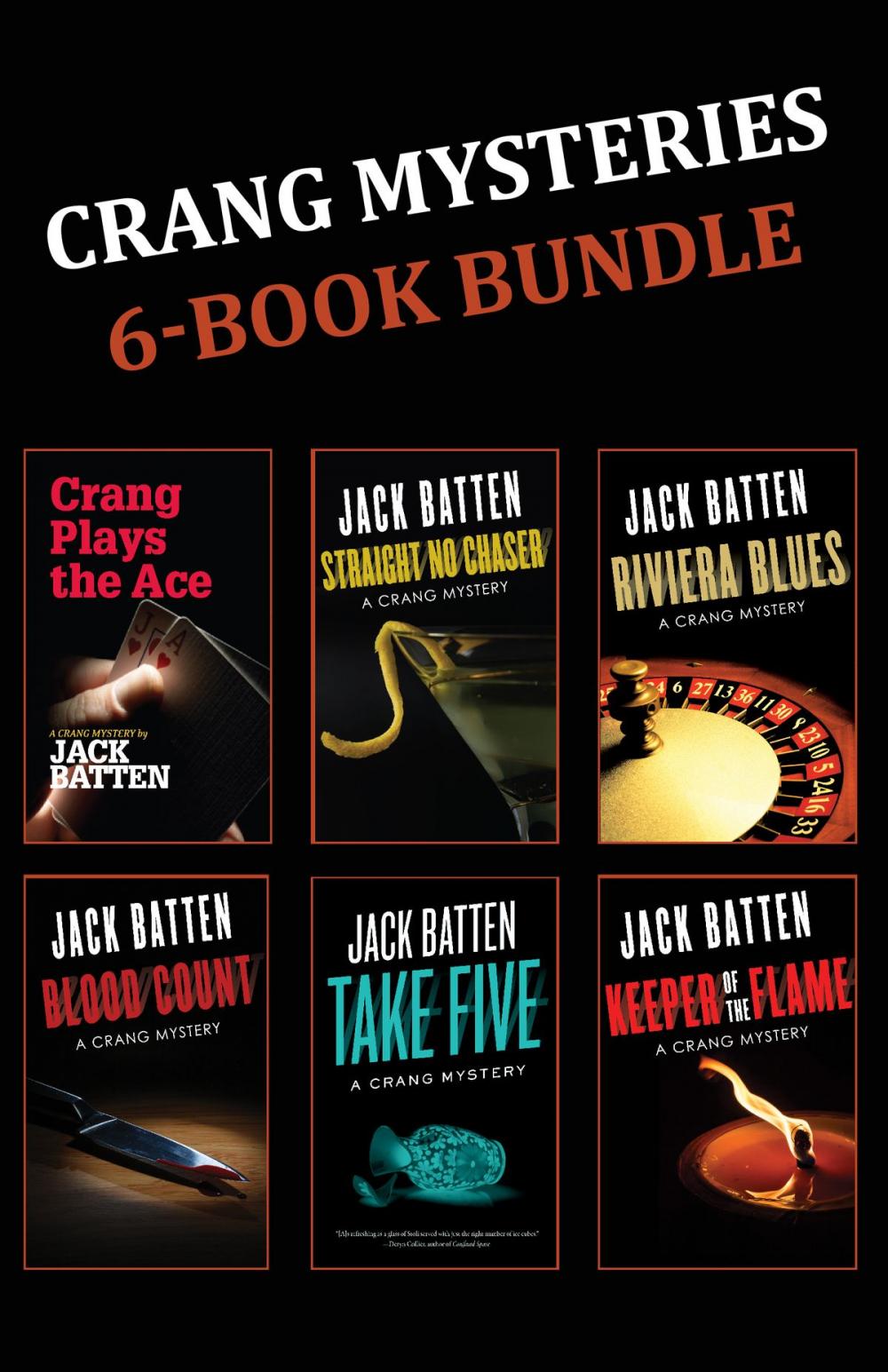 Big bigCover of Crang Mysteries 6-Book Bundle