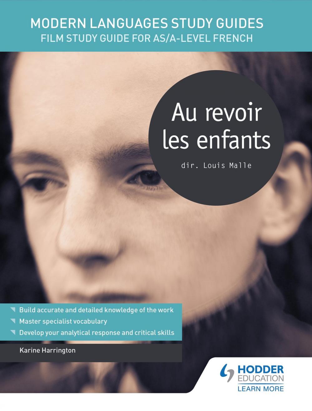 Big bigCover of Modern Languages Study Guides: Au revoir les enfants