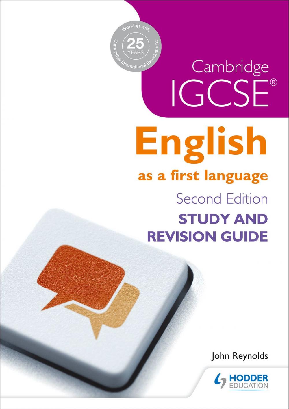 Big bigCover of Cambridge IGCSE English First Language Study and Revision Guide