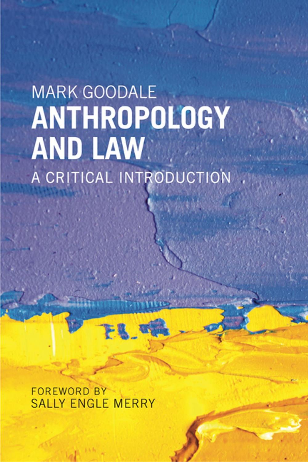 Big bigCover of Anthropology and Law