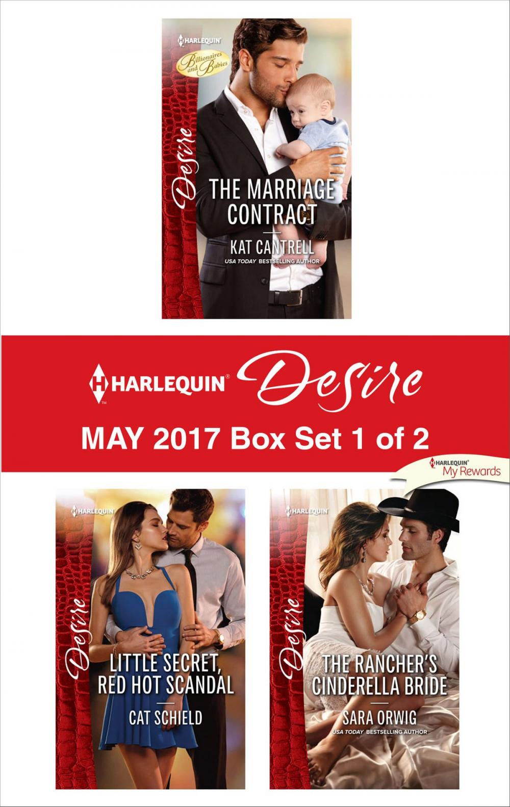 Big bigCover of Harlequin Desire May 2017 - Box Set 1 of 2