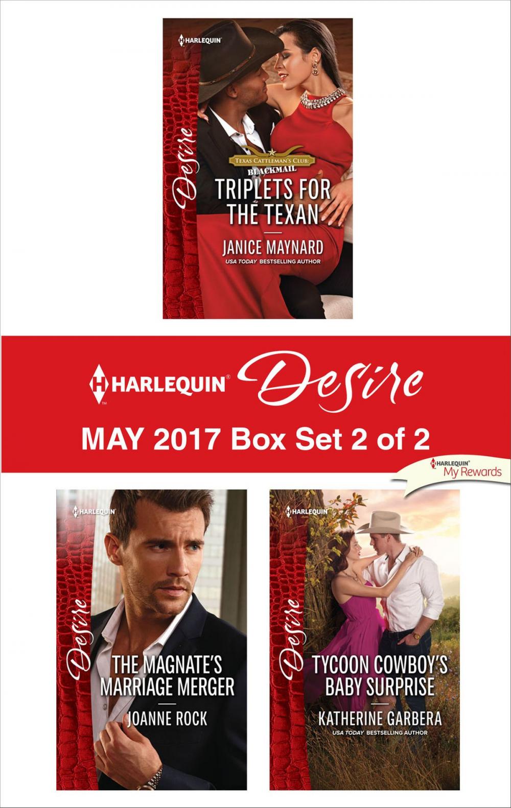 Big bigCover of Harlequin Desire May 2017 - Box Set 2 of 2