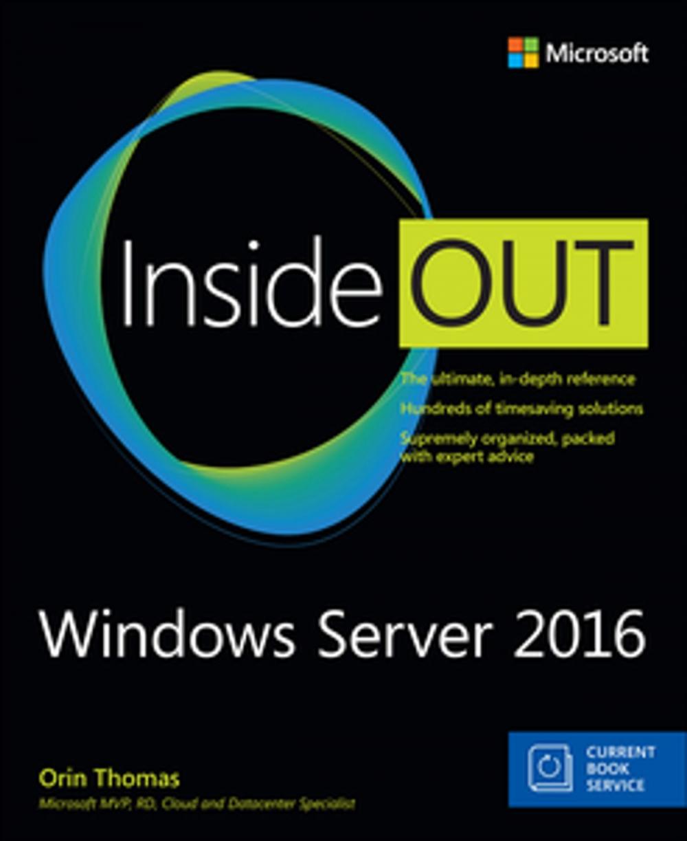 Big bigCover of Windows Server 2016 Inside Out (includes Current Book Service)