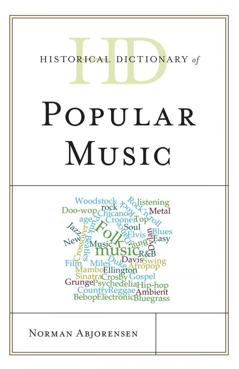 Big bigCover of Historical Dictionary of Popular Music