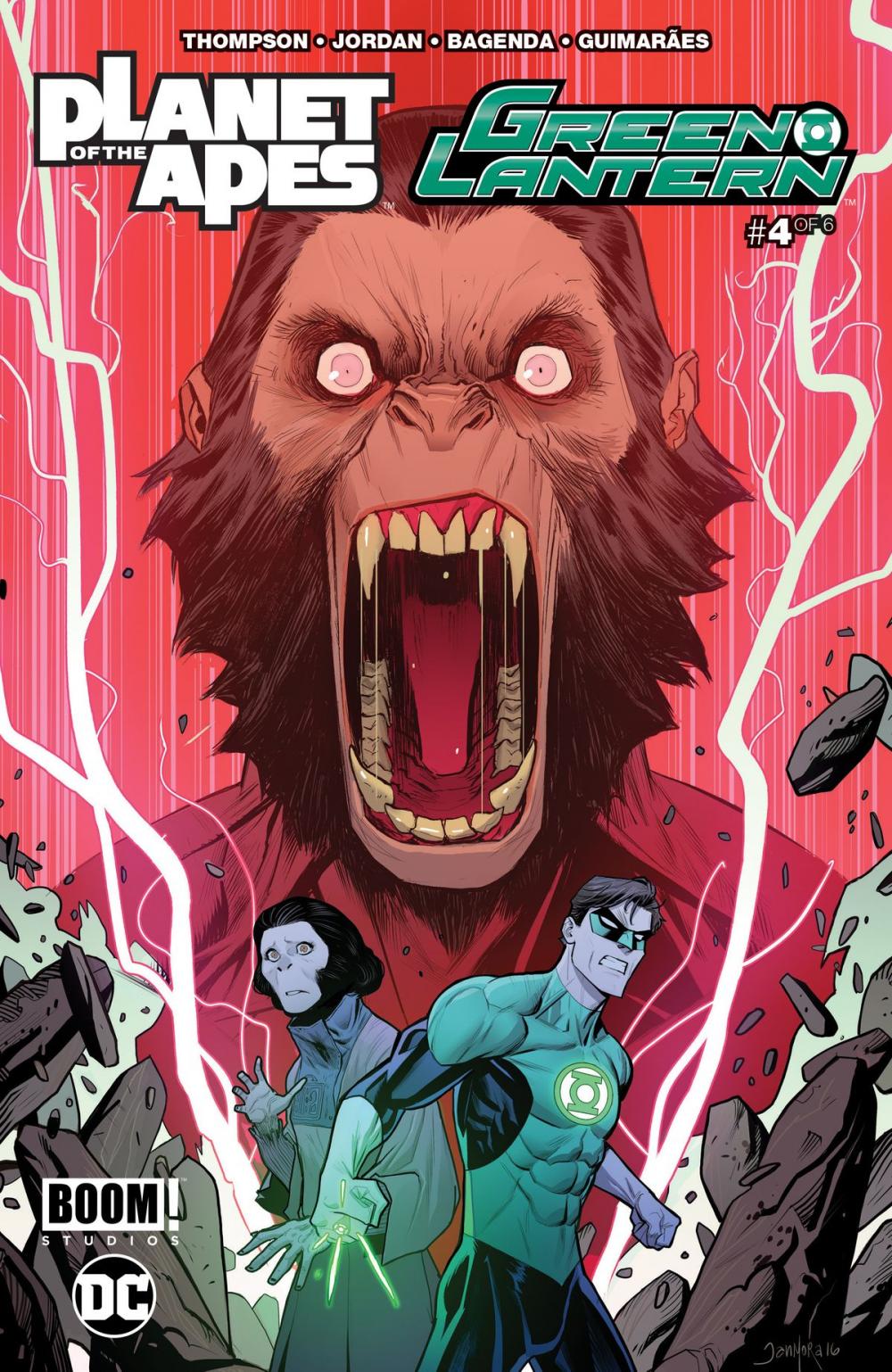 Big bigCover of Planet of the Apes/Green Lantern #4