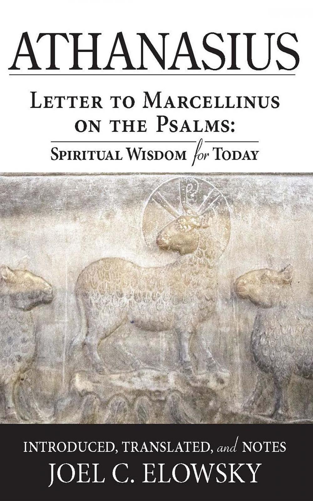 Big bigCover of Letter to Marcellinus on the Psalms