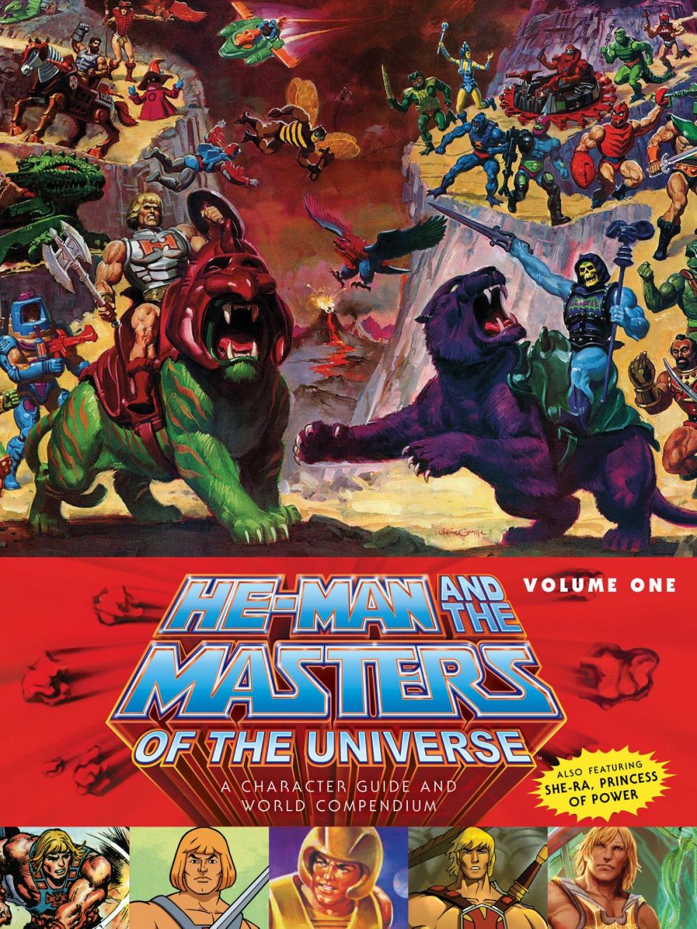 Big bigCover of He-Man and the Masters of the Universe: A Character Guide and World Compendium Volume 1