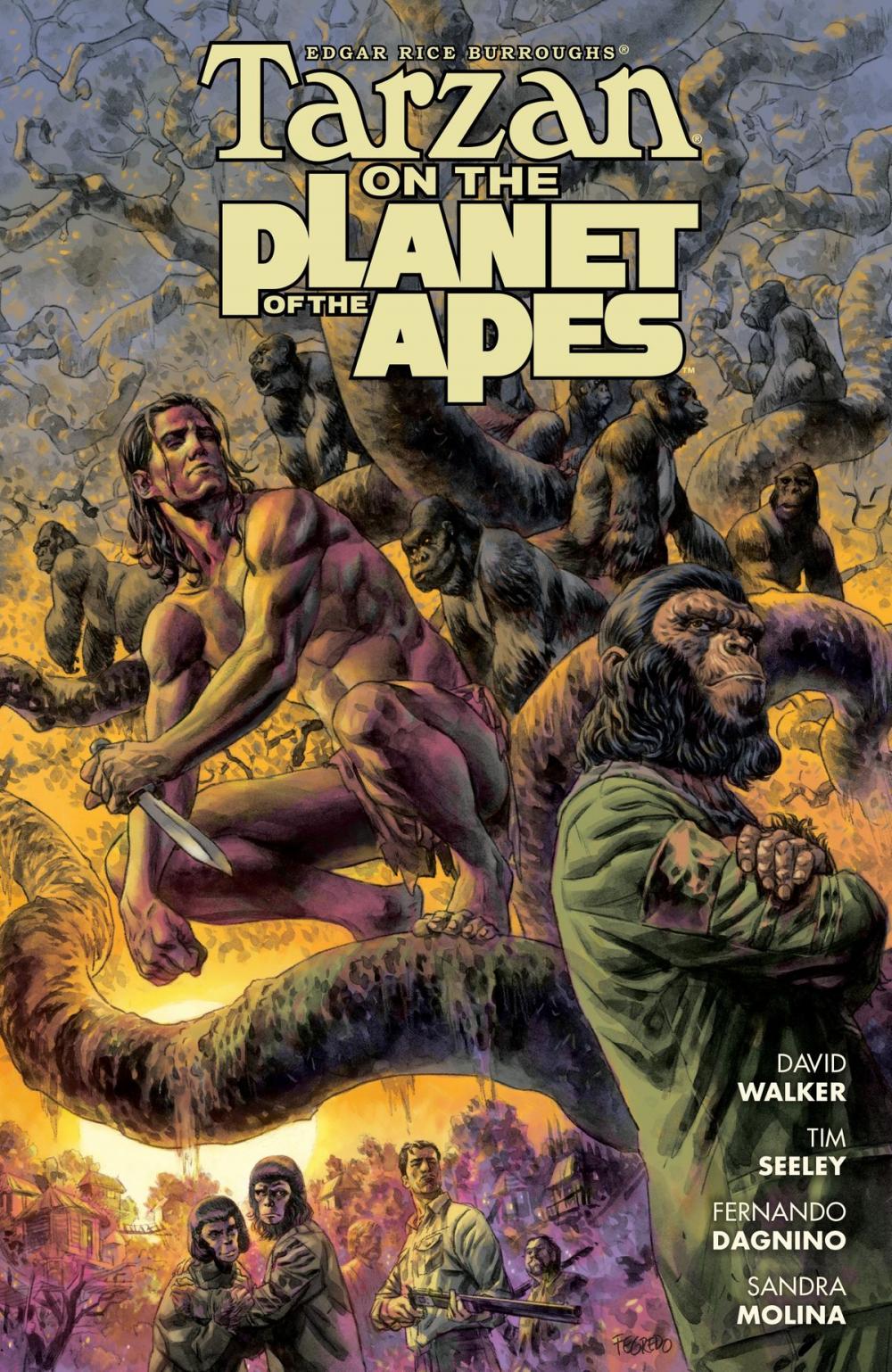 Big bigCover of Tarzan on the Planet of the Apes