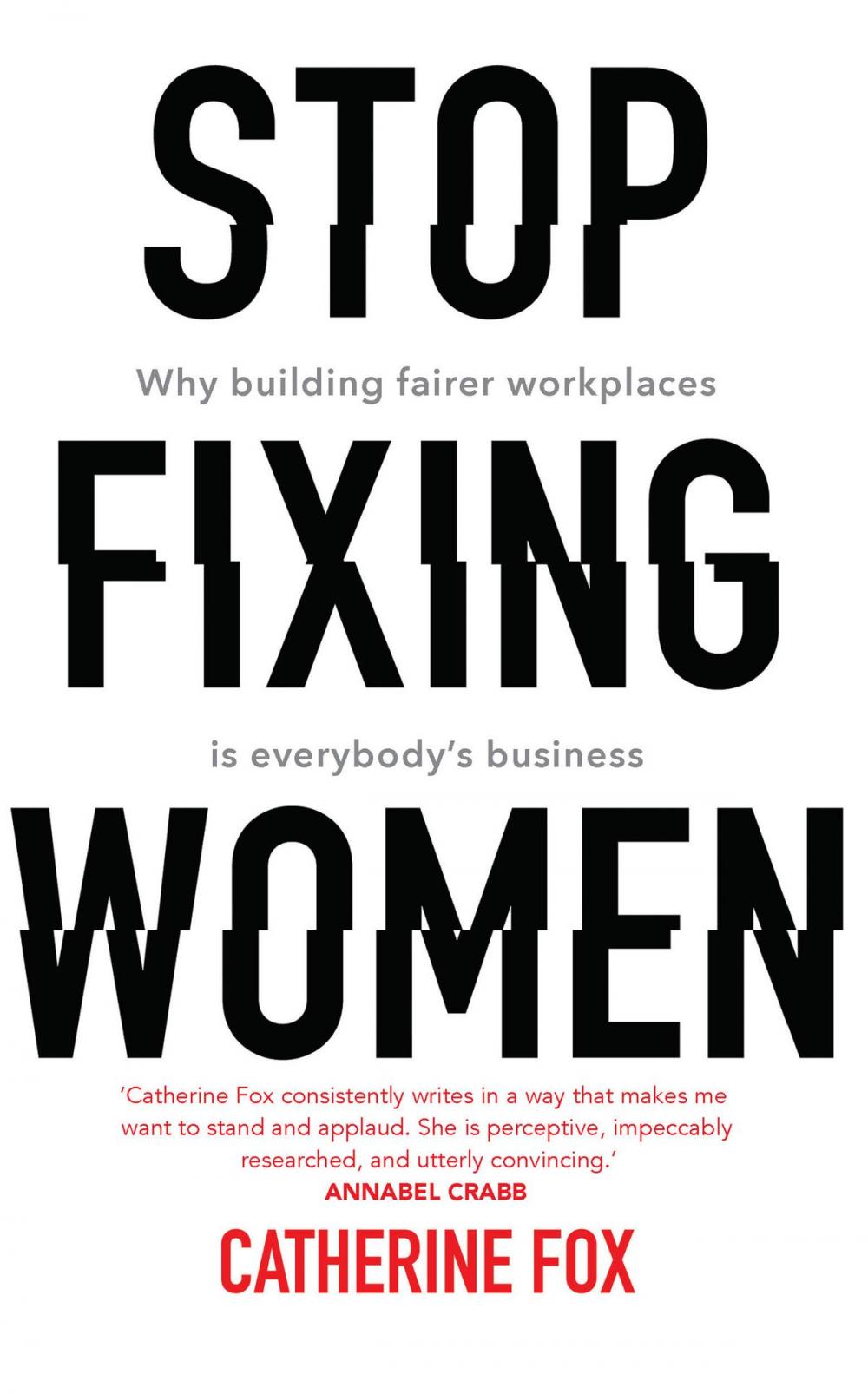 Big bigCover of Stop Fixing Women