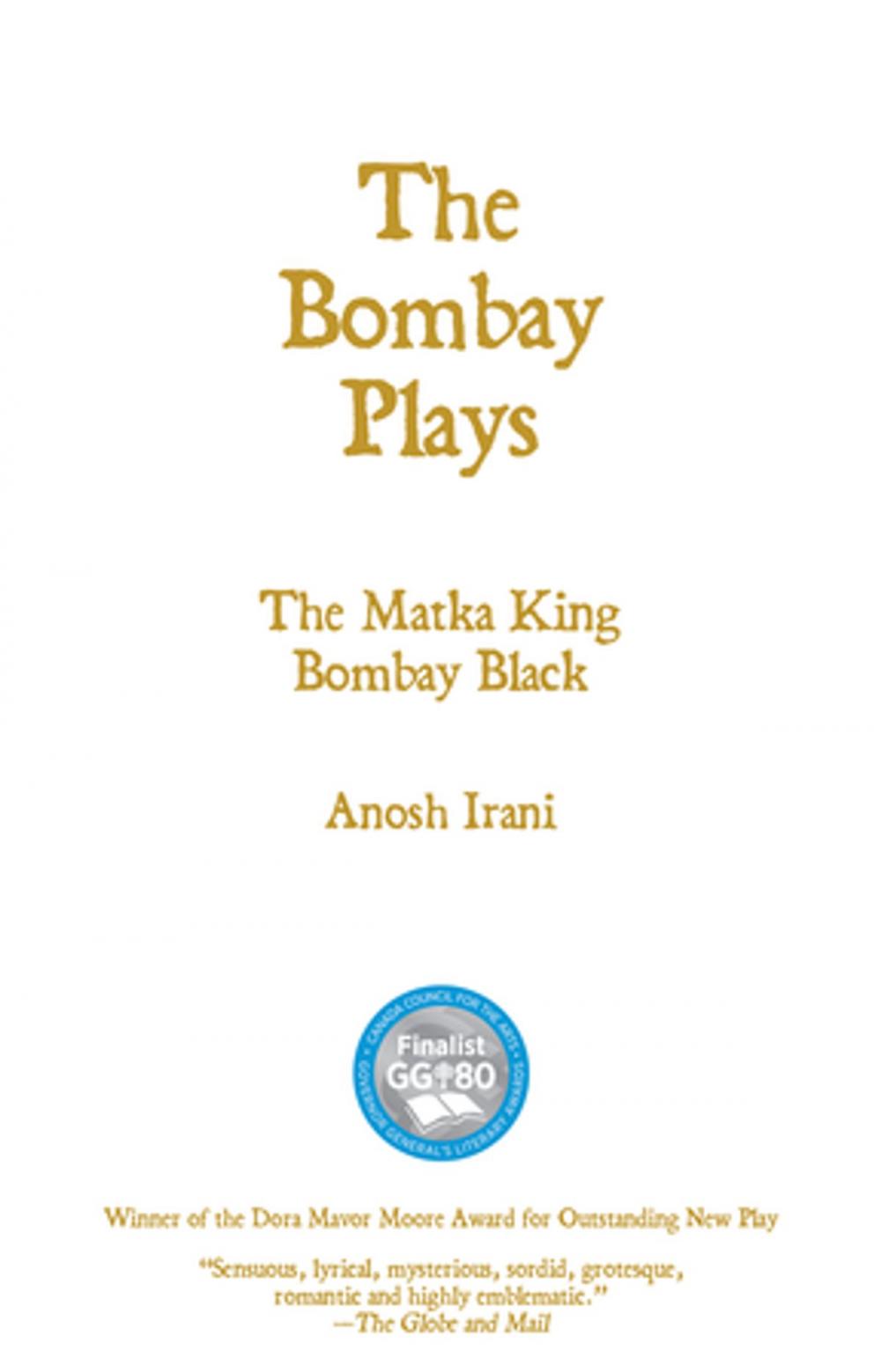 Big bigCover of The Bombay Plays