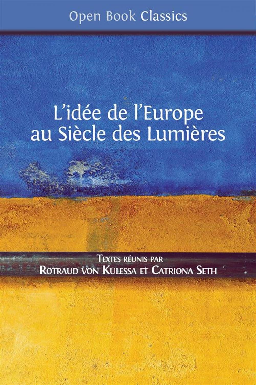 Big bigCover of L’idée de l’Europe