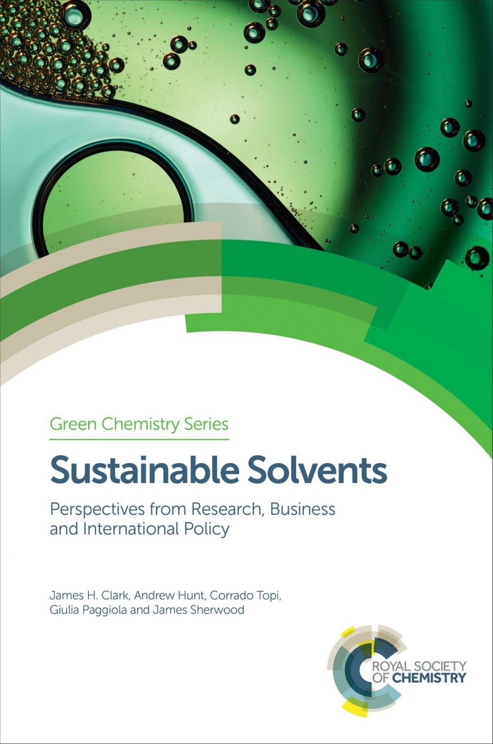 Big bigCover of Sustainable Solvents