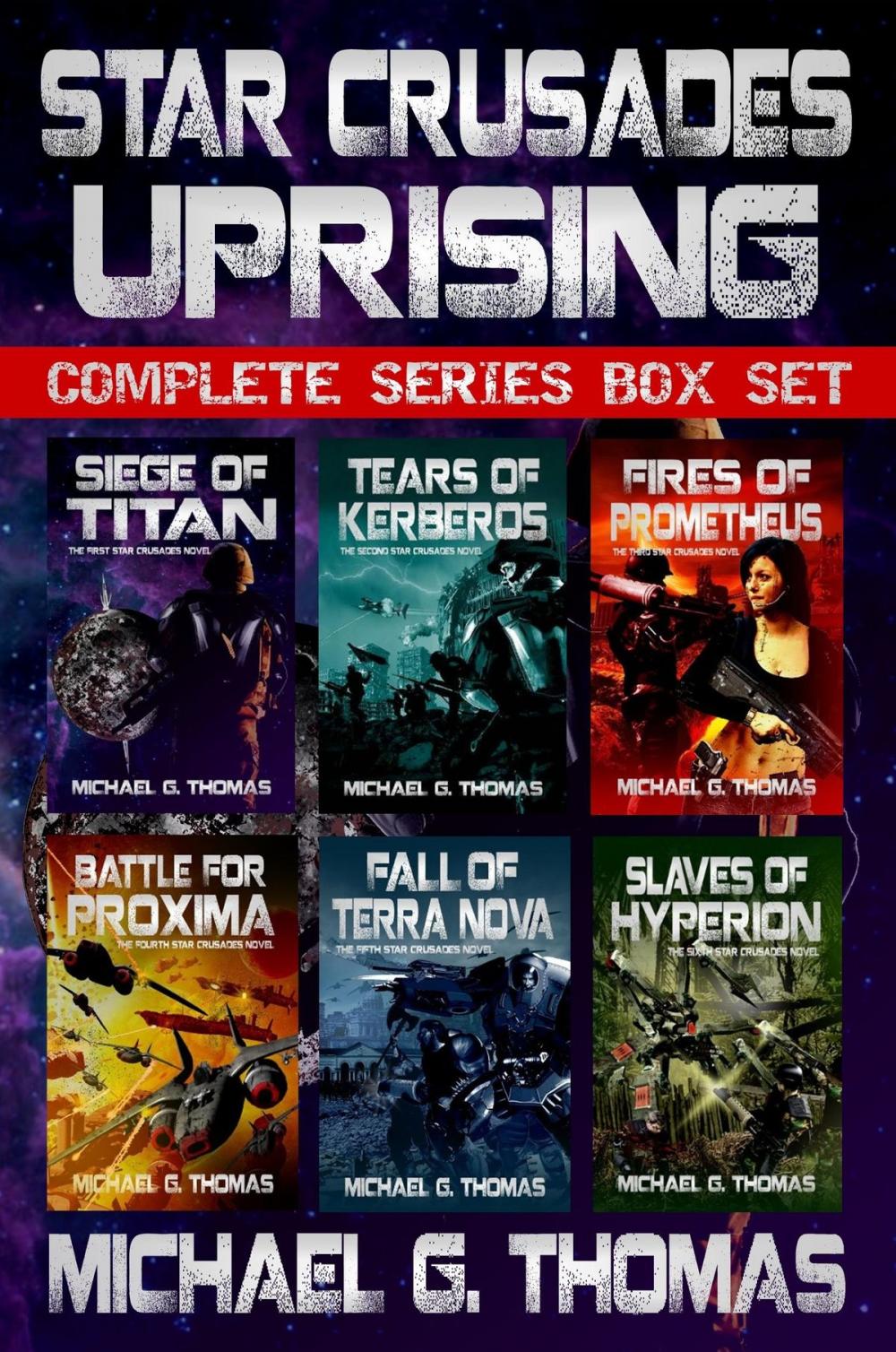 Big bigCover of Star Crusades Uprising Complete Series Box Set (Books 1 - 6)