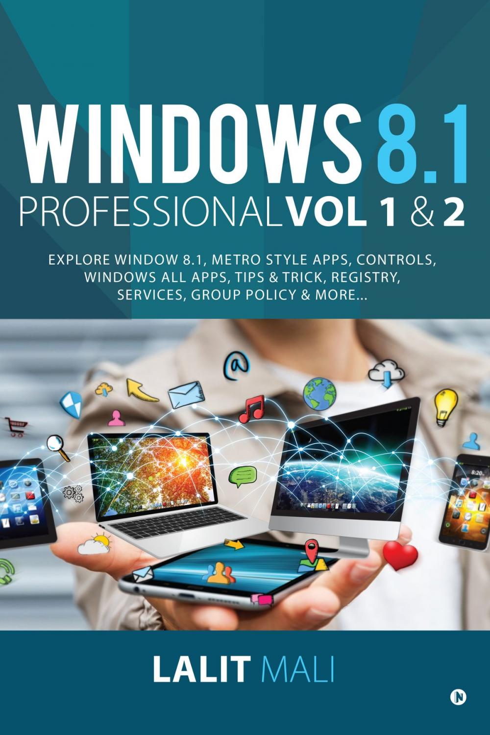 Big bigCover of Windows 8.1 professional Volume 1 and Volume 2
