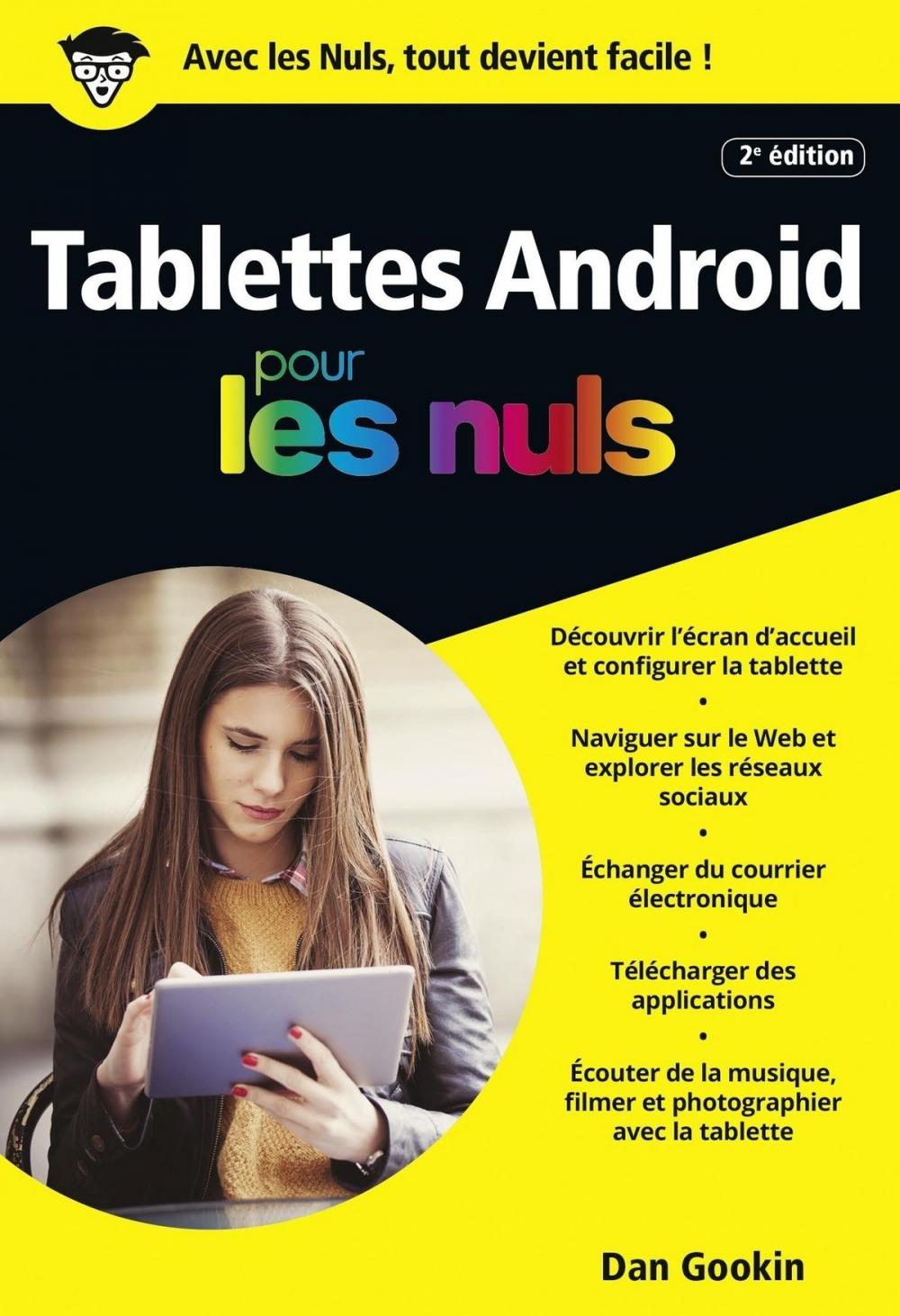 Big bigCover of Tablettes Android édition Android 7 Nougat pour les Nuls