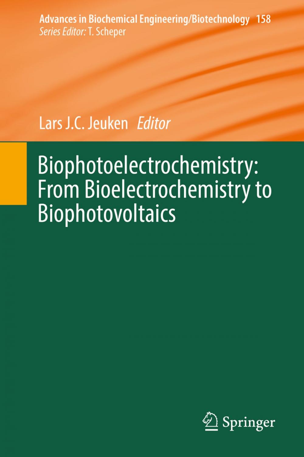 Big bigCover of Biophotoelectrochemistry: From Bioelectrochemistry to Biophotovoltaics