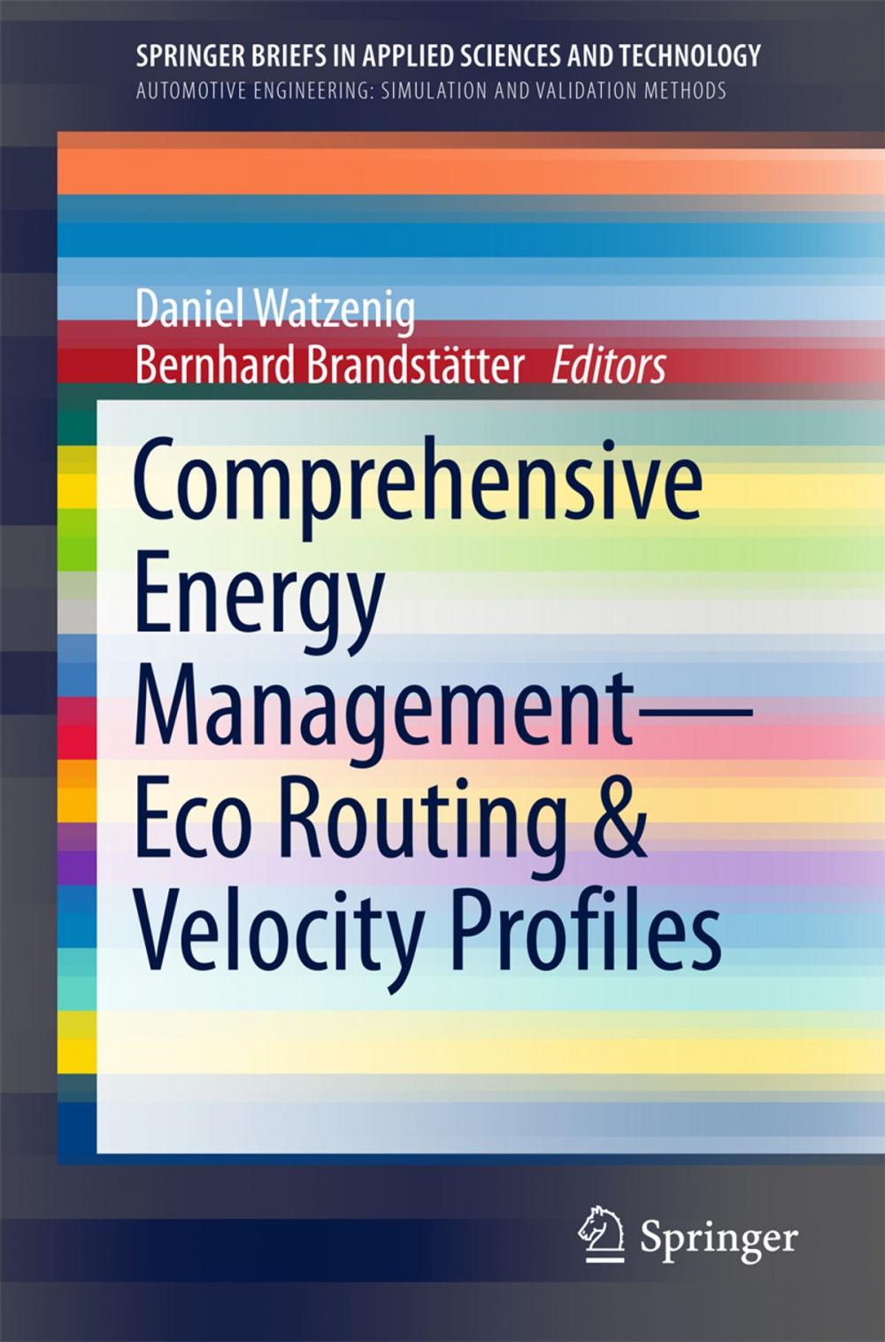 Big bigCover of Comprehensive Energy Management – Eco Routing & Velocity Profiles