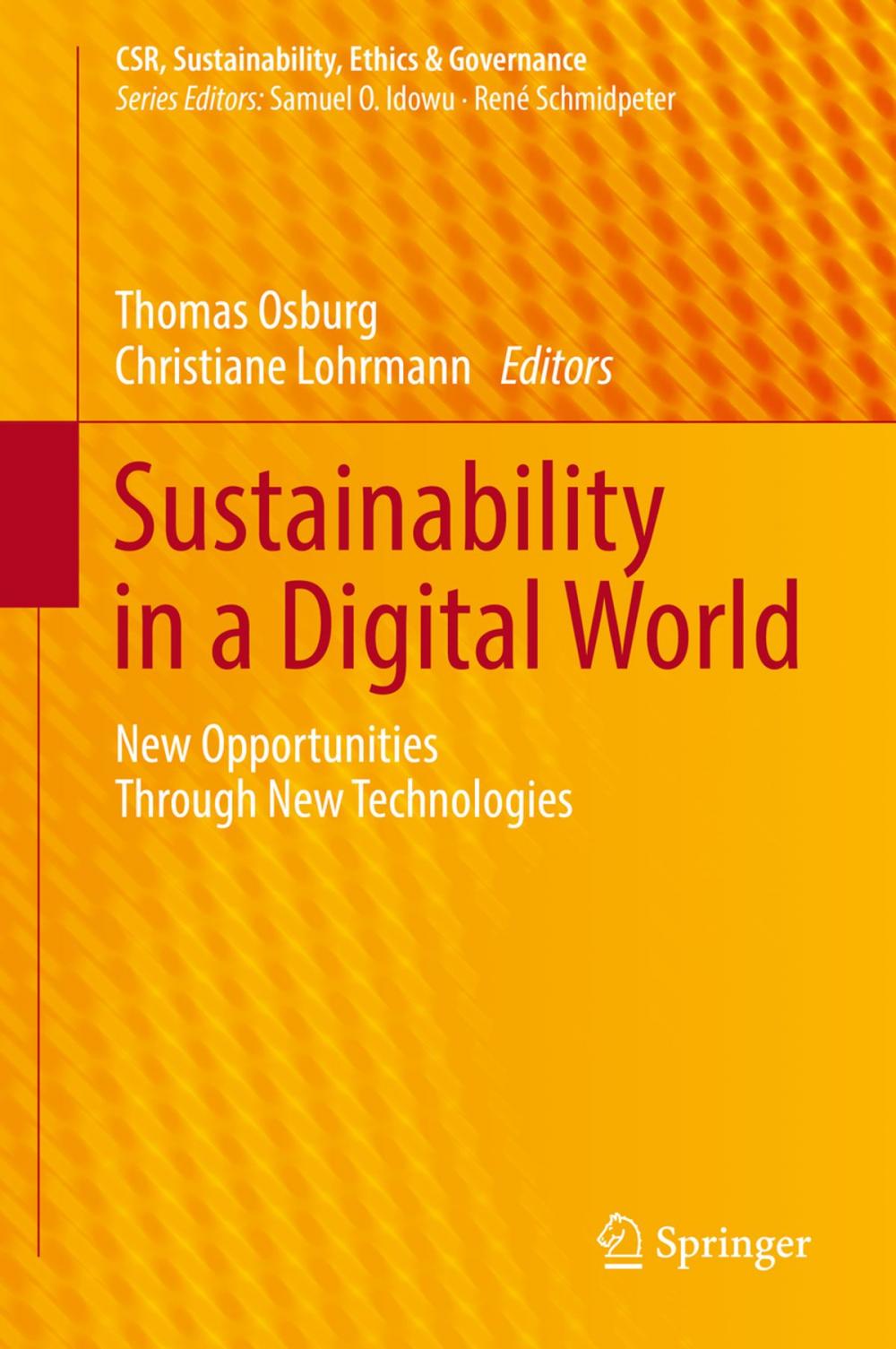 Big bigCover of Sustainability in a Digital World