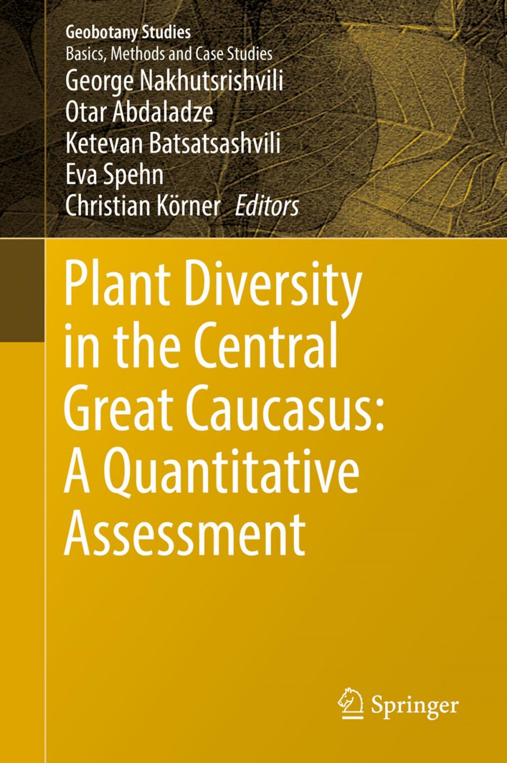 Big bigCover of Plant Diversity in the Central Great Caucasus: A Quantitative Assessment