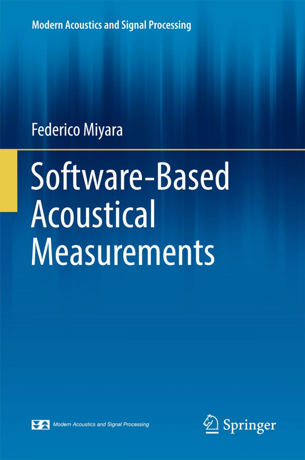 Big bigCover of Software-Based Acoustical Measurements