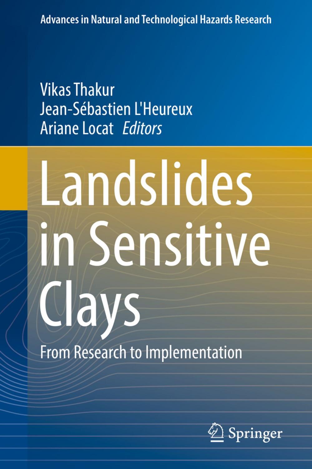 Big bigCover of Landslides in Sensitive Clays