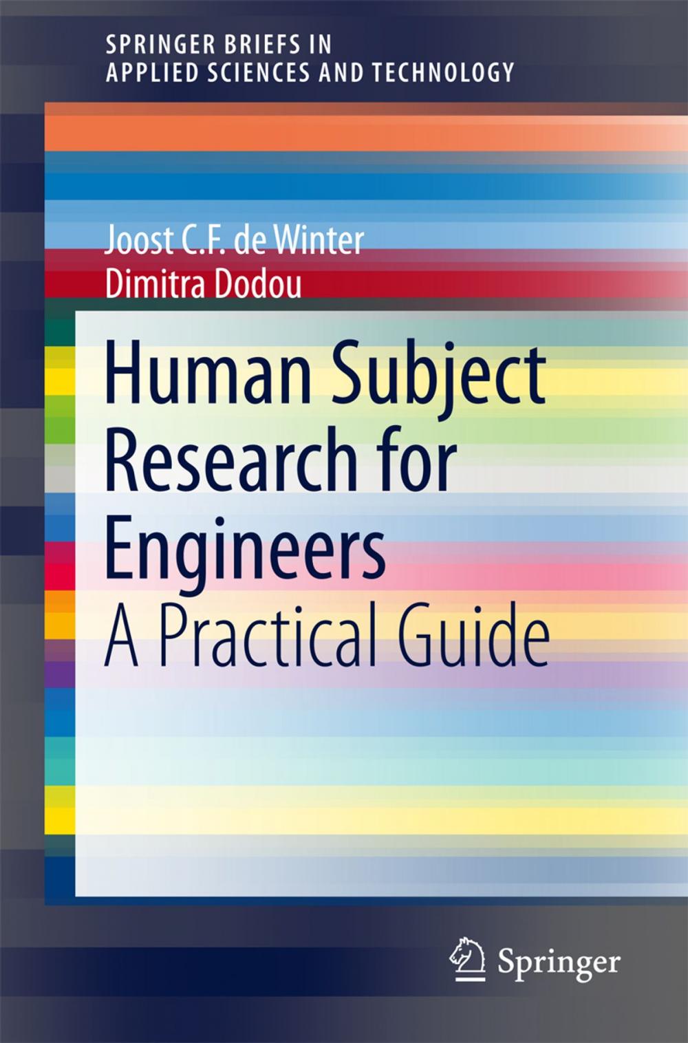 Big bigCover of Human Subject Research for Engineers