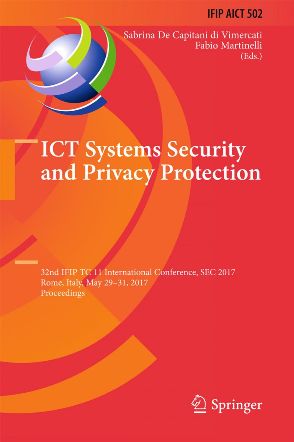 Big bigCover of ICT Systems Security and Privacy Protection