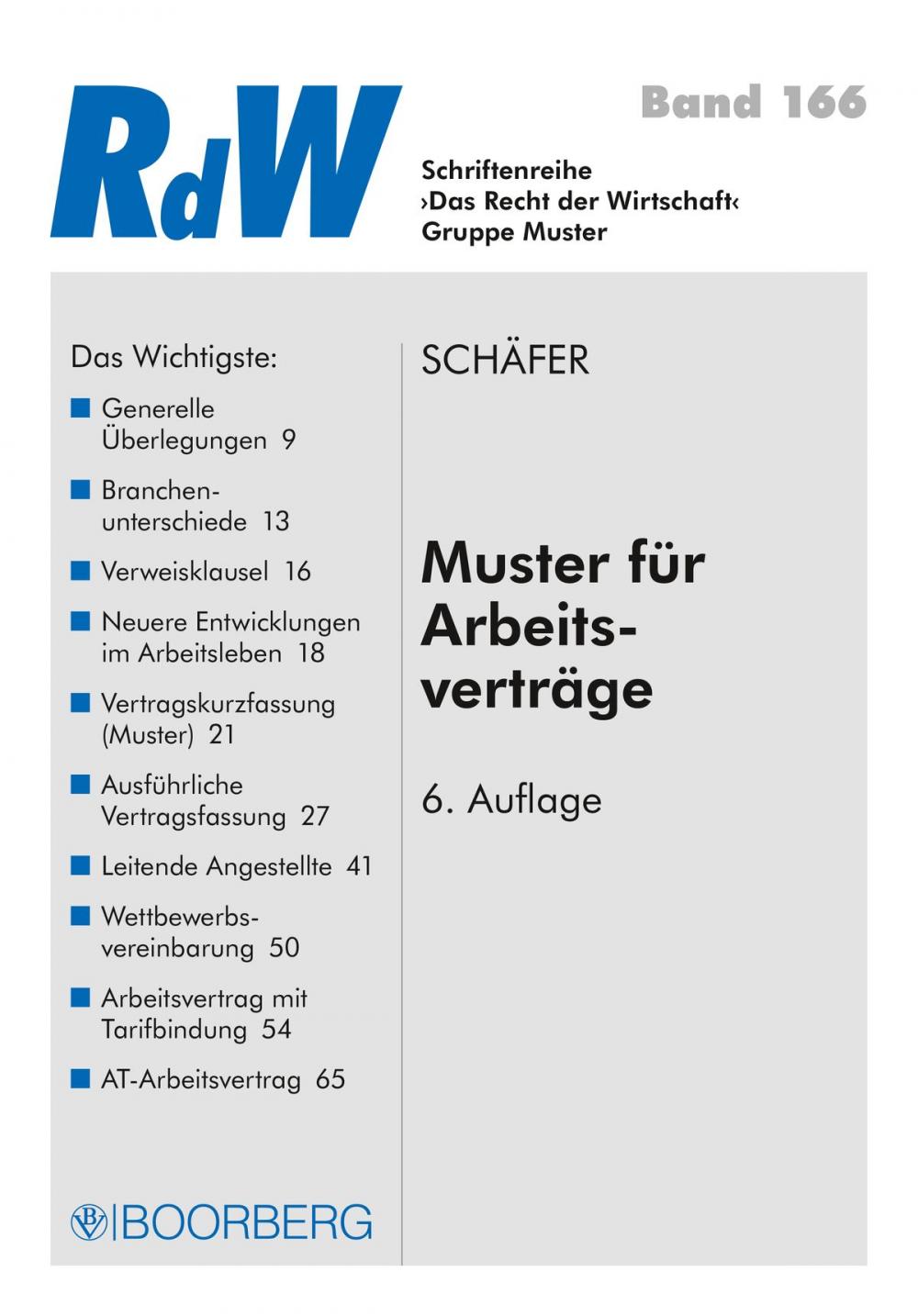 Big bigCover of Muster für Arbeitsverträge