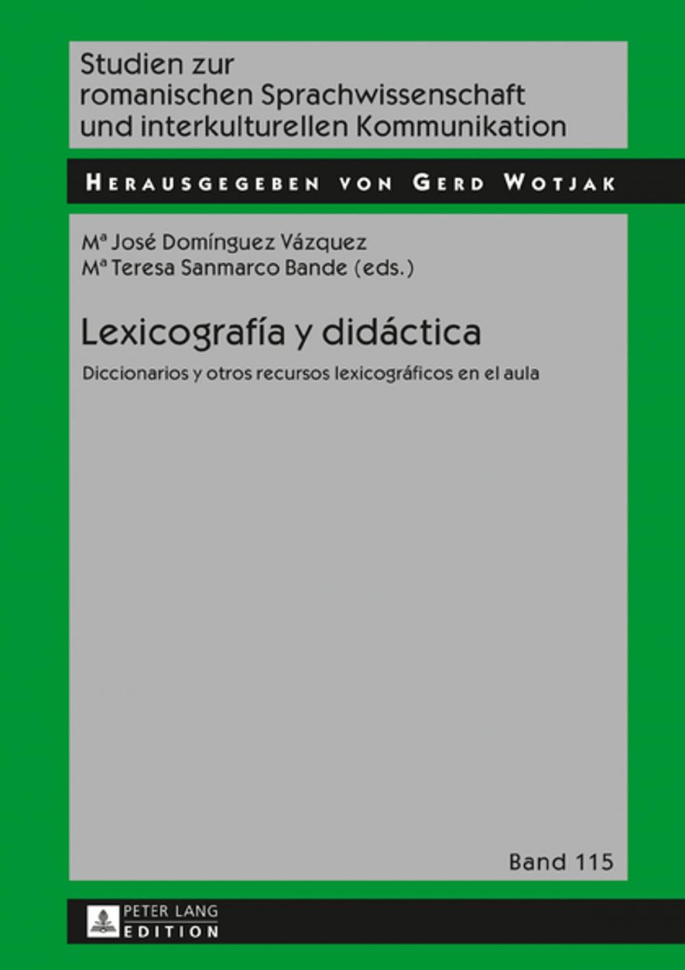 Big bigCover of Lexicografía y didáctica