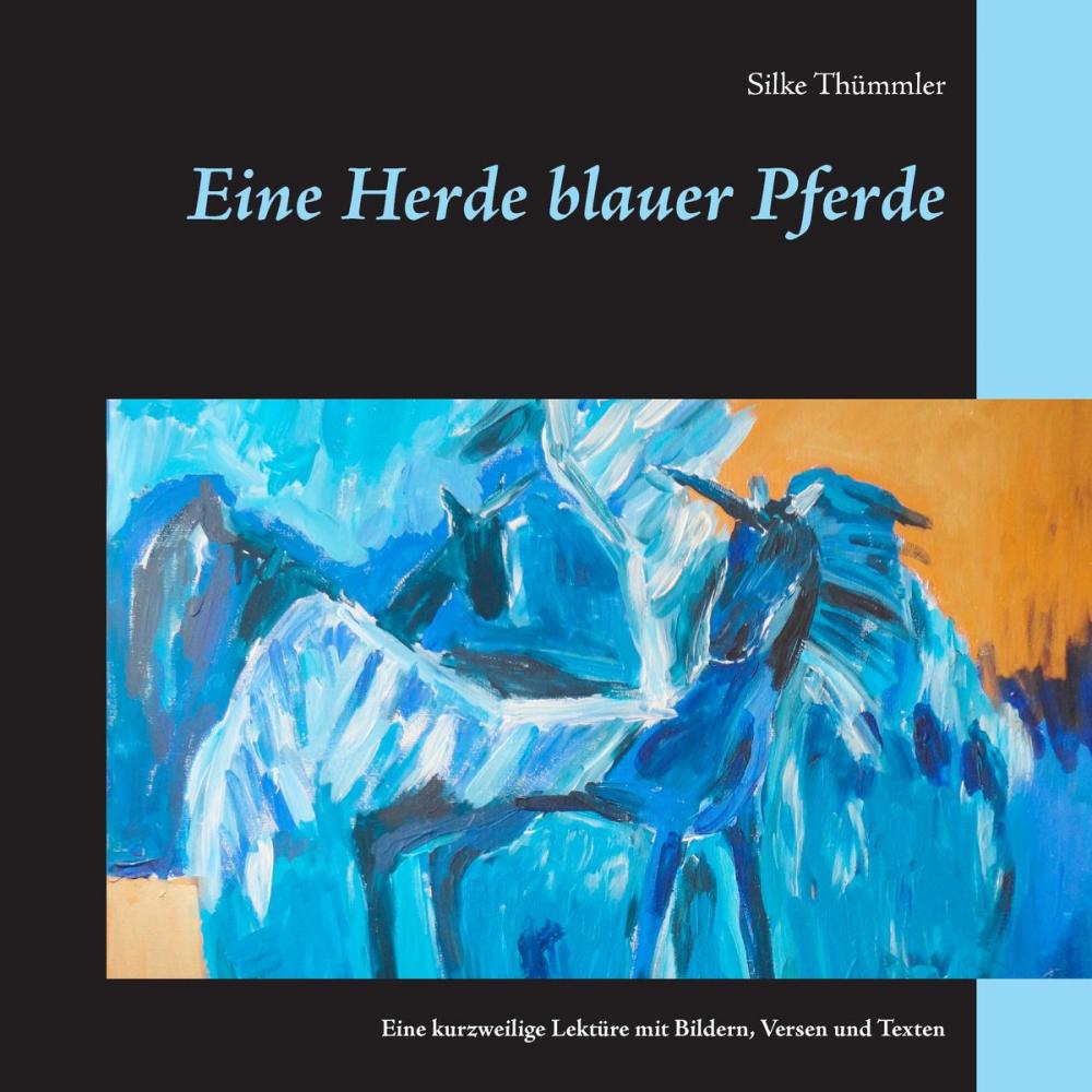 Big bigCover of Eine Herde blauer Pferde