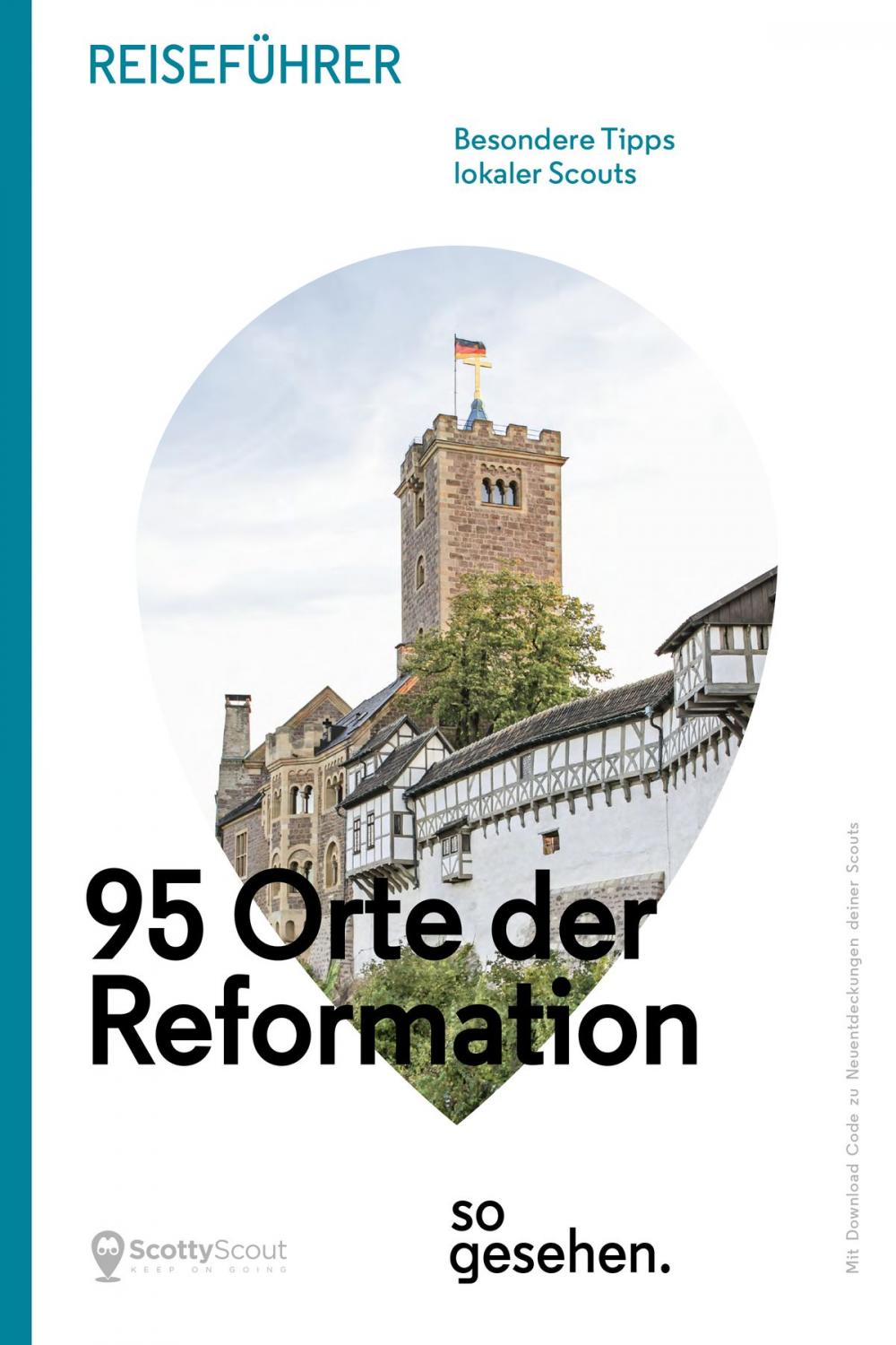 Big bigCover of Mitteldeutschland Reiseführer: 95 Orte der Reformation so gesehen.