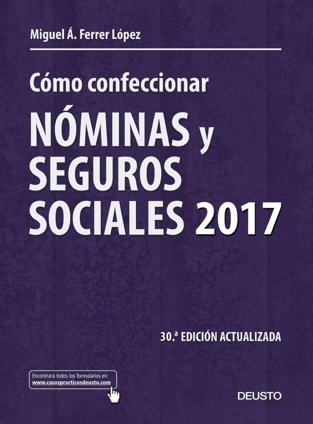 Big bigCover of Cómo confeccionar nóminas y seguros sociales 2017