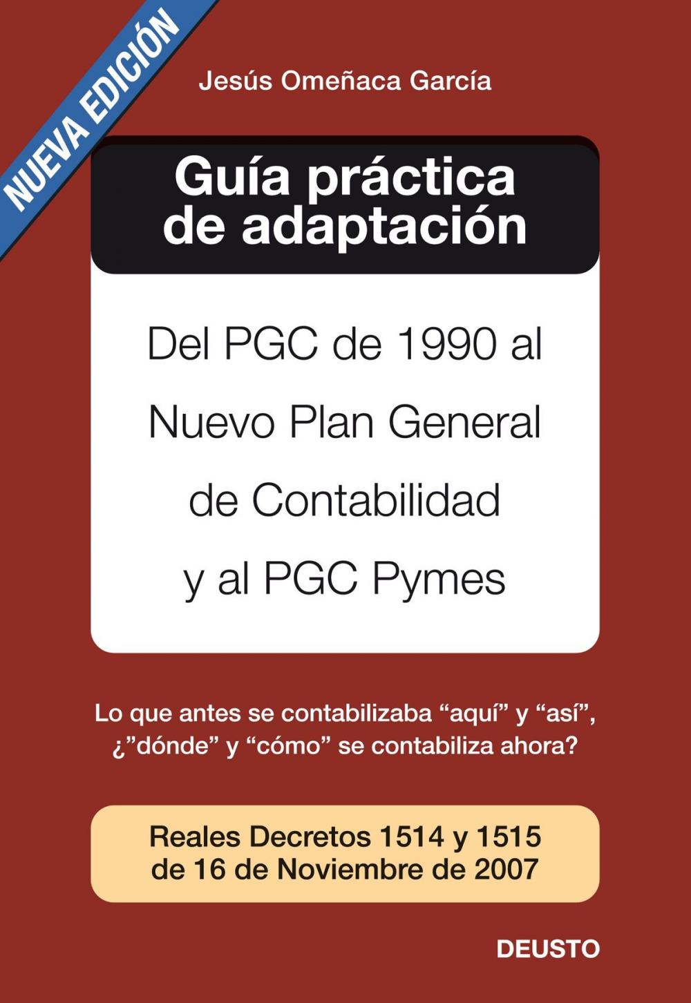 Big bigCover of Guía práctica de adaptación al nuevo PGC