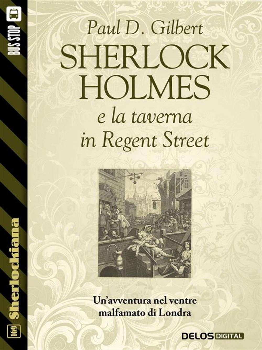 Big bigCover of Sherlock Holmes e la taverna in Regent Street