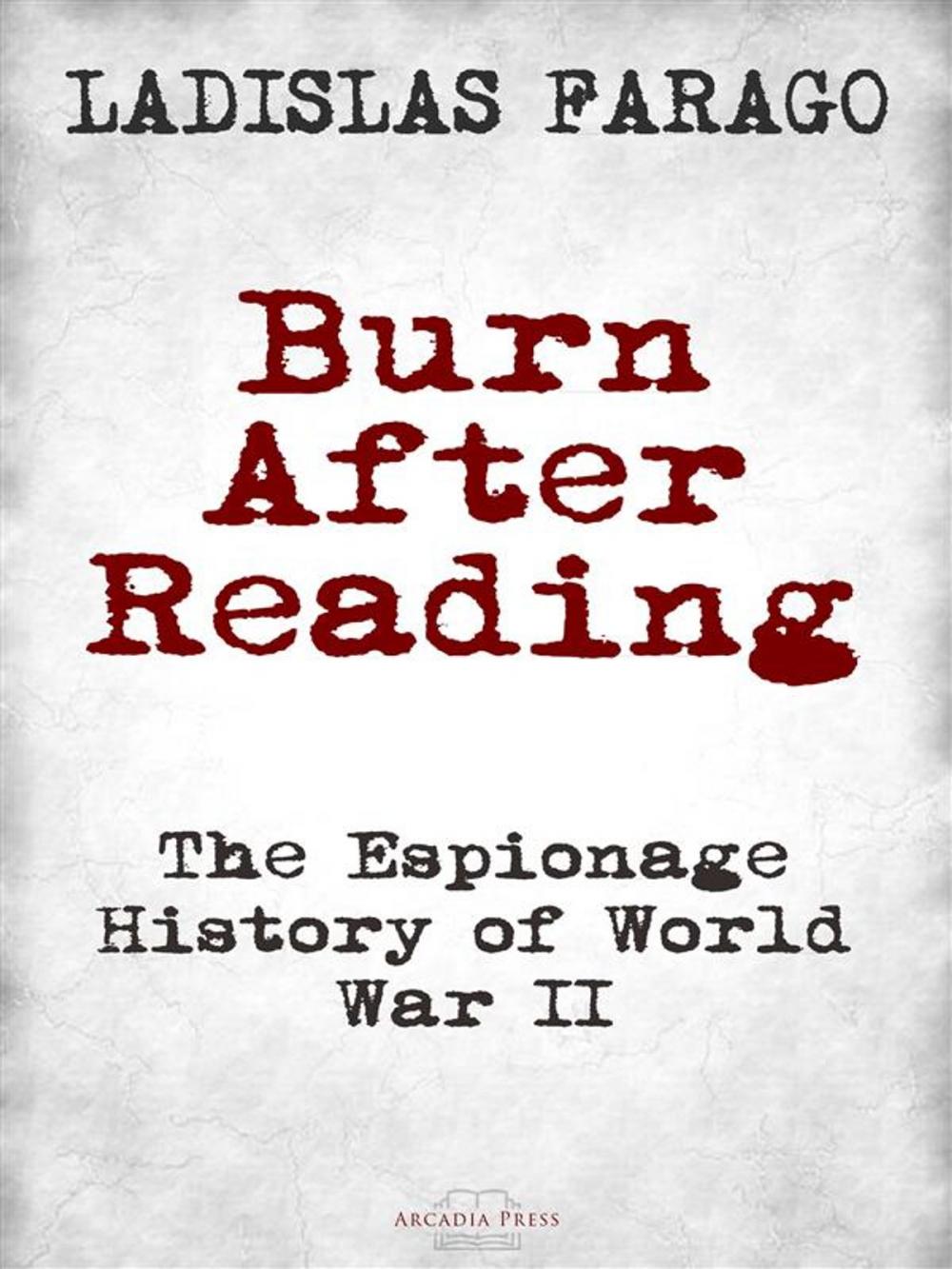 Big bigCover of Burn After Reading