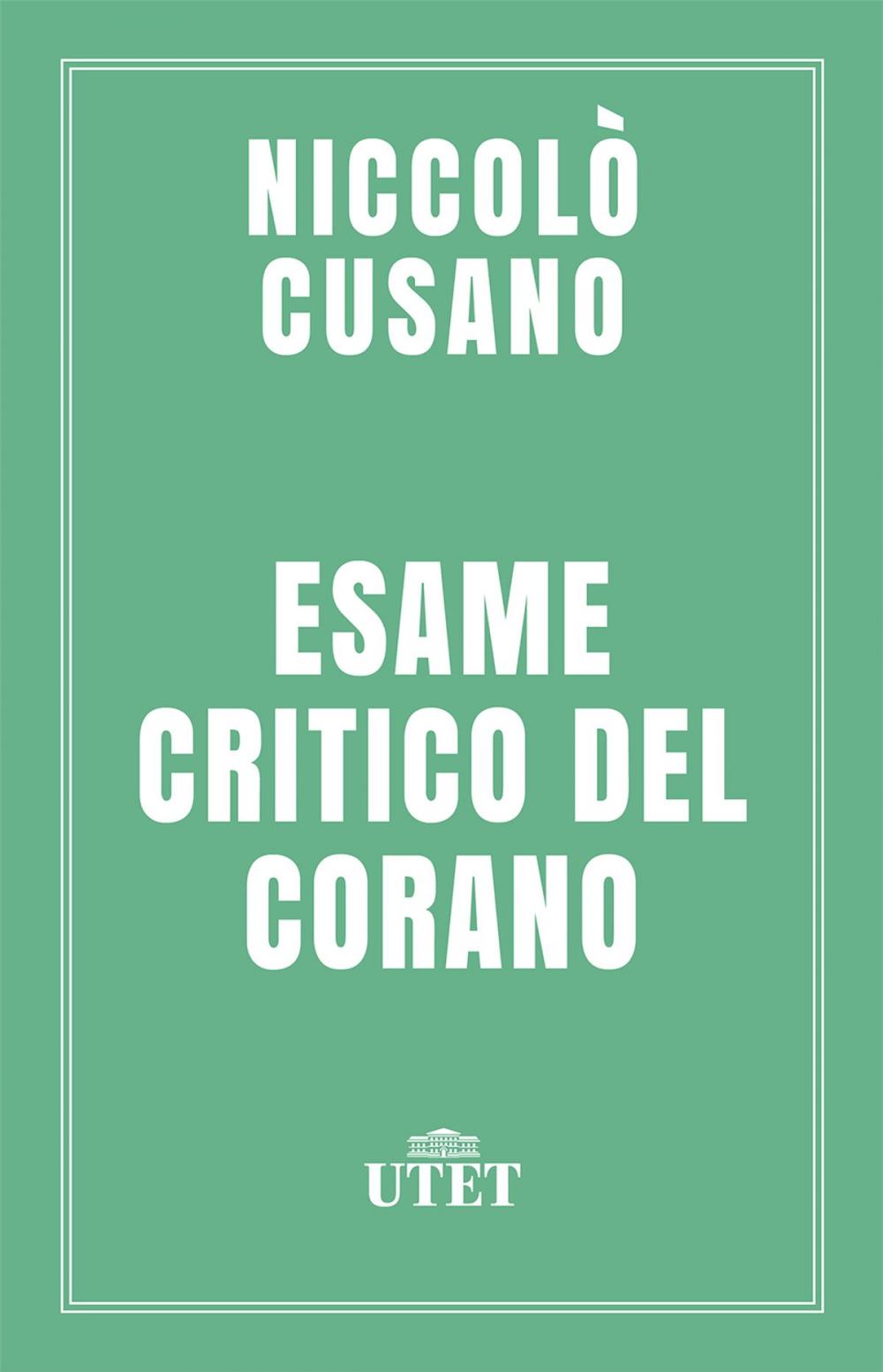 Big bigCover of Esame critico del Corano