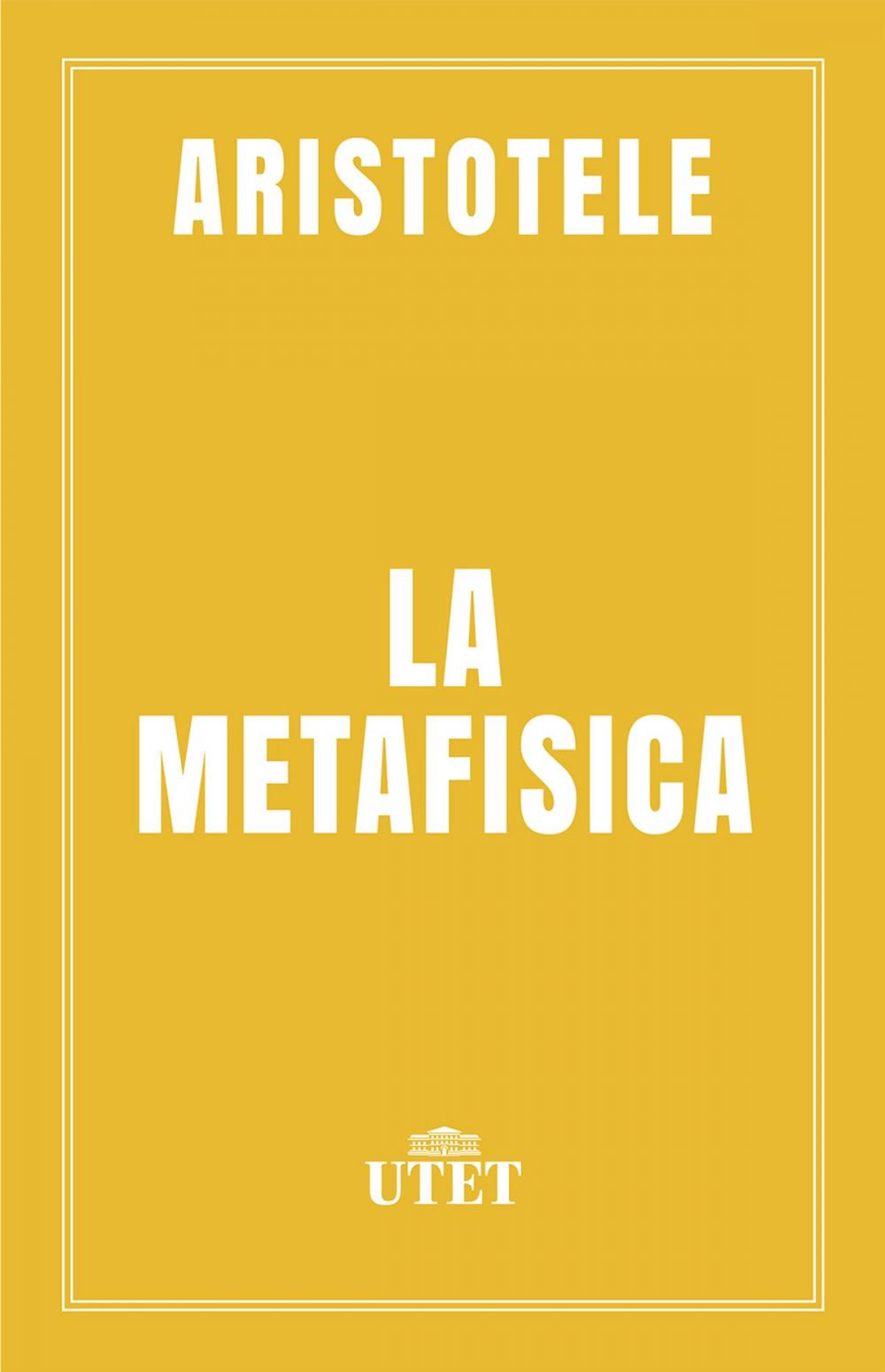 Big bigCover of La metafisica