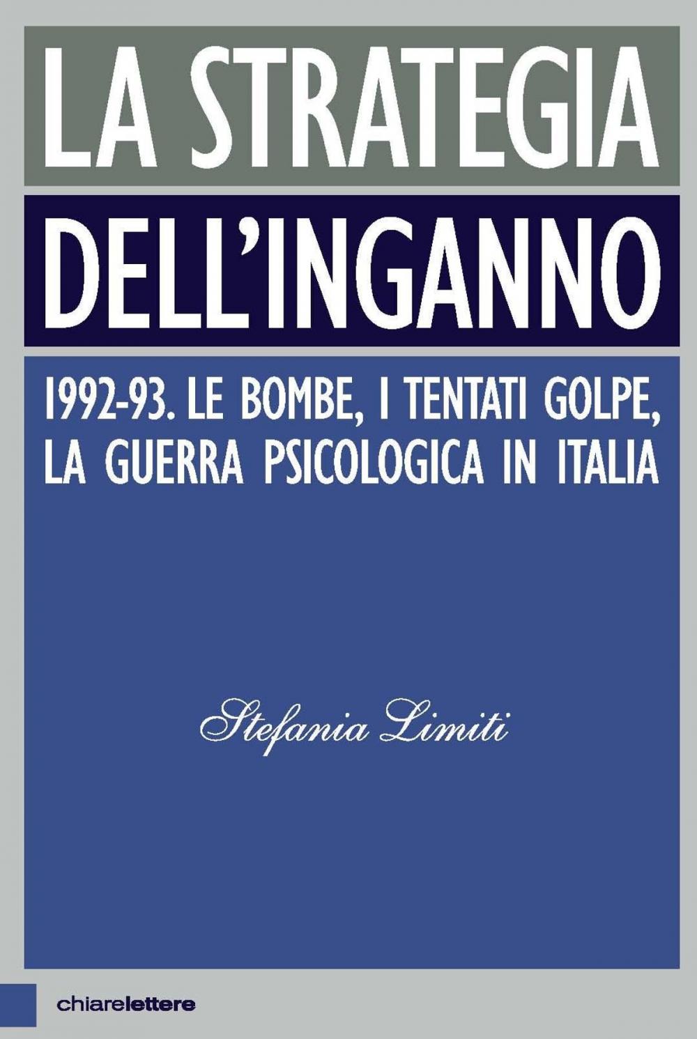 Big bigCover of La strategia dell'inganno