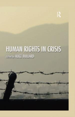 Cover of the book Human Rights in Crisis by Janette Logan, Sheila Kershaw, Kate Karban, Sue Mills, Joy Trotter, Margo Sinclair