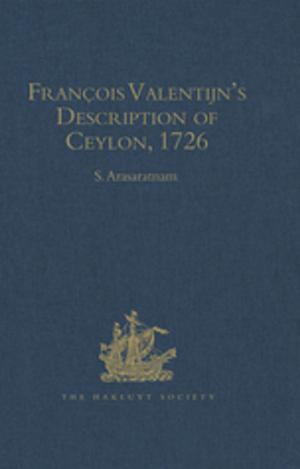 Cover of the book François Valentijn’s Description of Ceylon by Les Johnston