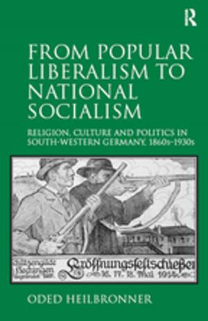 Cover of the book From Popular Liberalism to National Socialism by John Saville