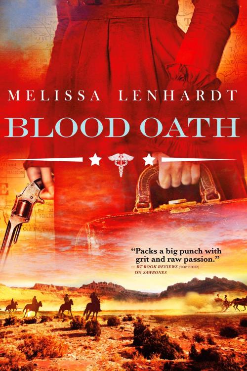 Cover of the book Blood Oath by Melissa Lenhardt, Orbit