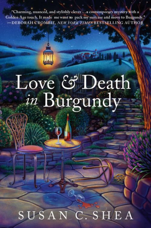 Cover of the book Love & Death in Burgundy by Susan C. Shea, St. Martin's Press