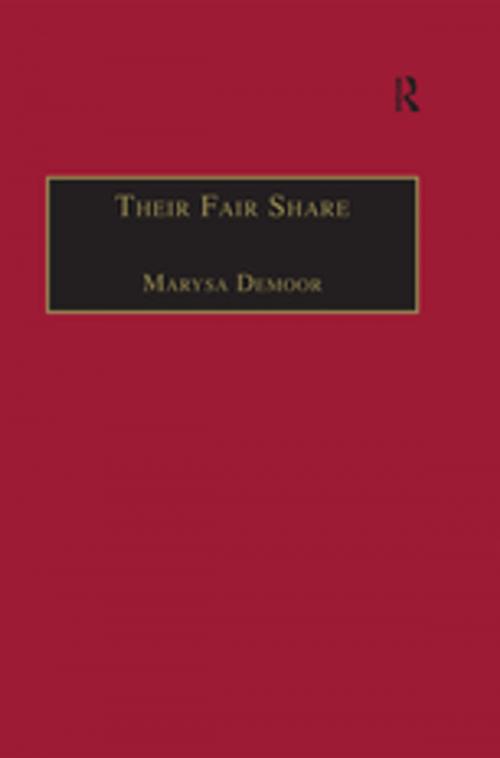 Cover of the book Their Fair Share by Marysa Demoor, Taylor and Francis